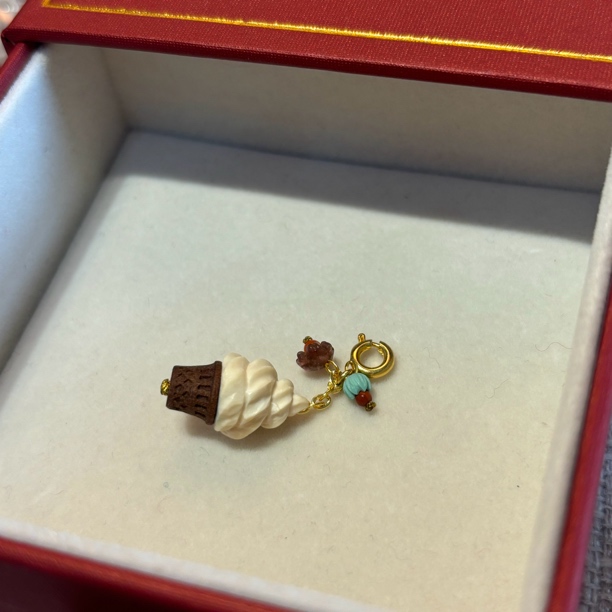 X-290 手工制作可爱网红冰淇淋小提溜小挂件