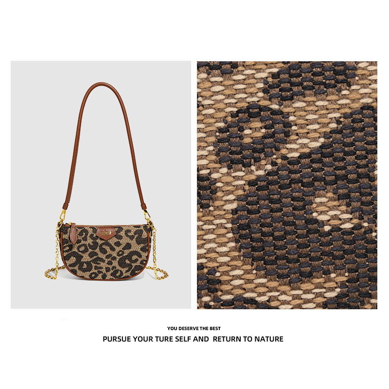 Discover Revive【新款腋下包】D1279新时尚单肩腋下拼色手提包