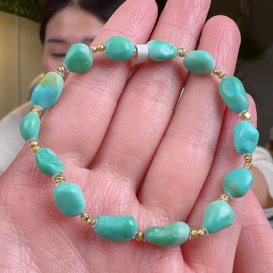 绿松石珠宝奇石未镶嵌