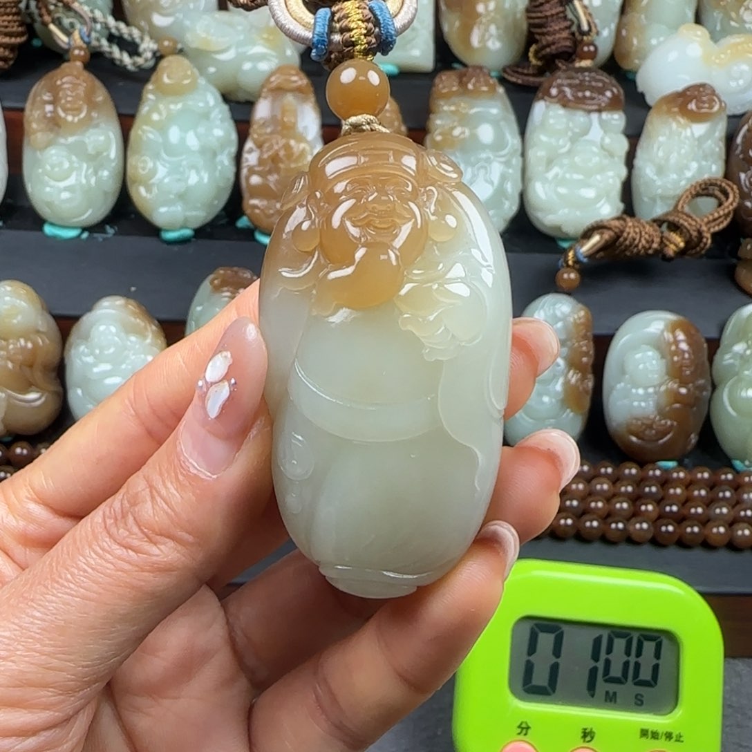 和田玉挂件未镶嵌