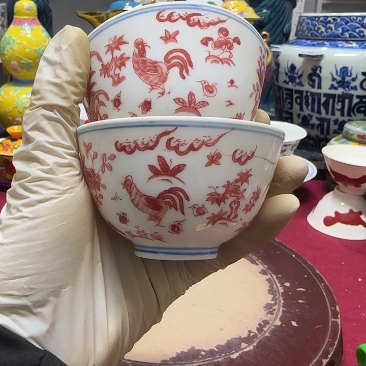 摆件工艺品瓷片装饰