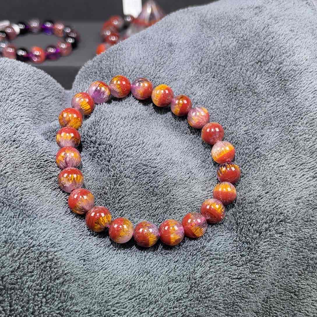 水晶极光手链A8未镶嵌高*高