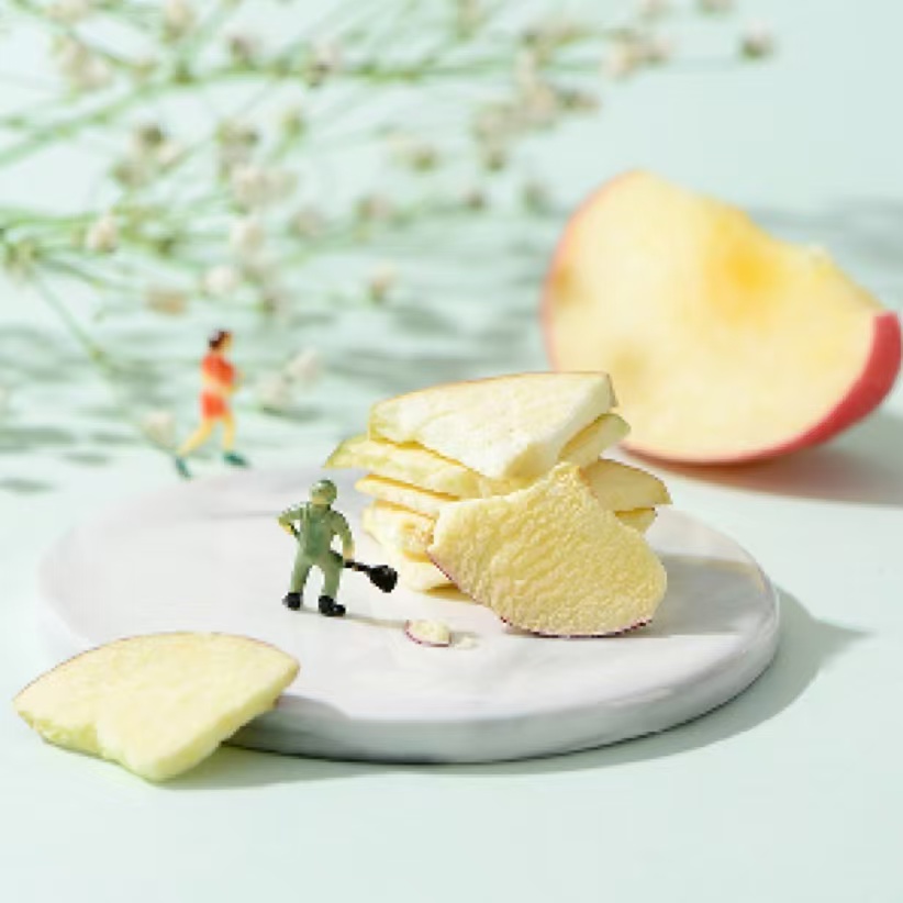 西藏林芝高原冻干苹果干非烘干口感爽脆酸酸甜甜90g（拍一发二）