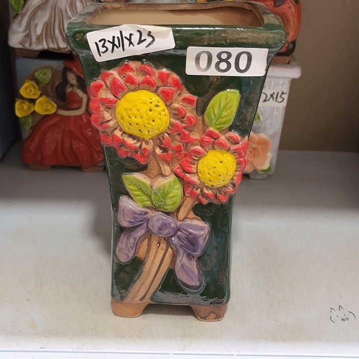 粗陶材质多肉花盆