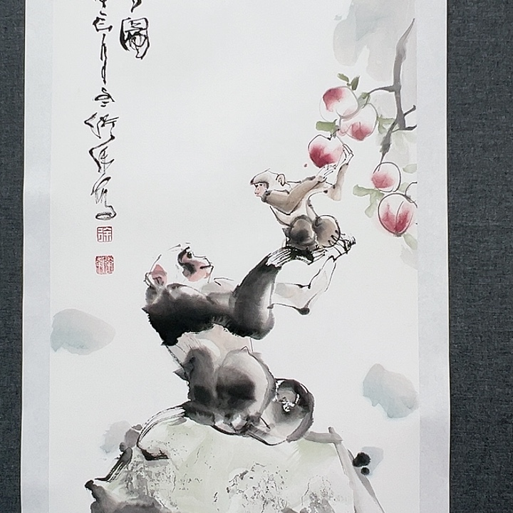 国画书画作品多次