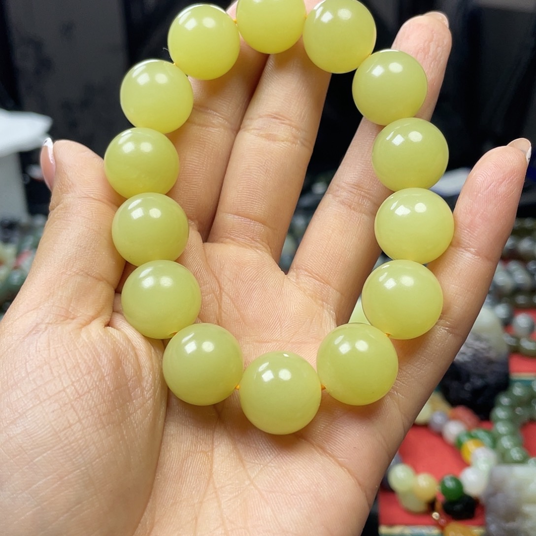 和田玉手链未镶嵌