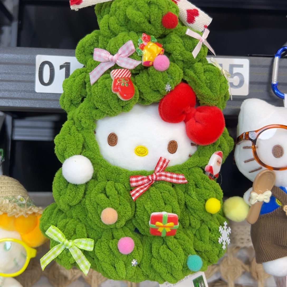 毛绒圣诞树福利开价