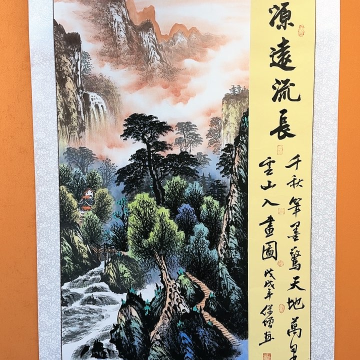 国画书法作品多次参加