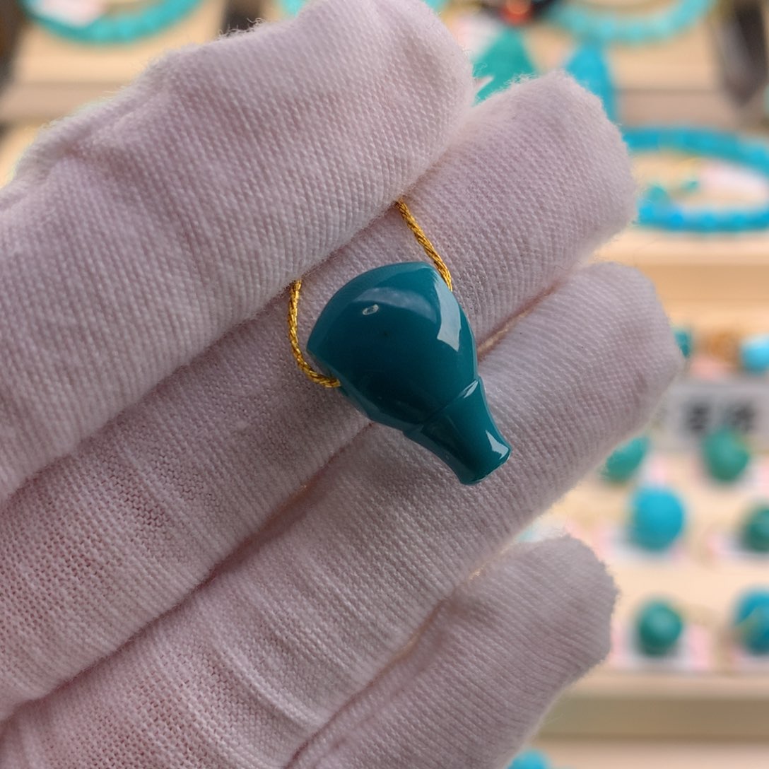 绿松石珠宝奇石未镶嵌10.8