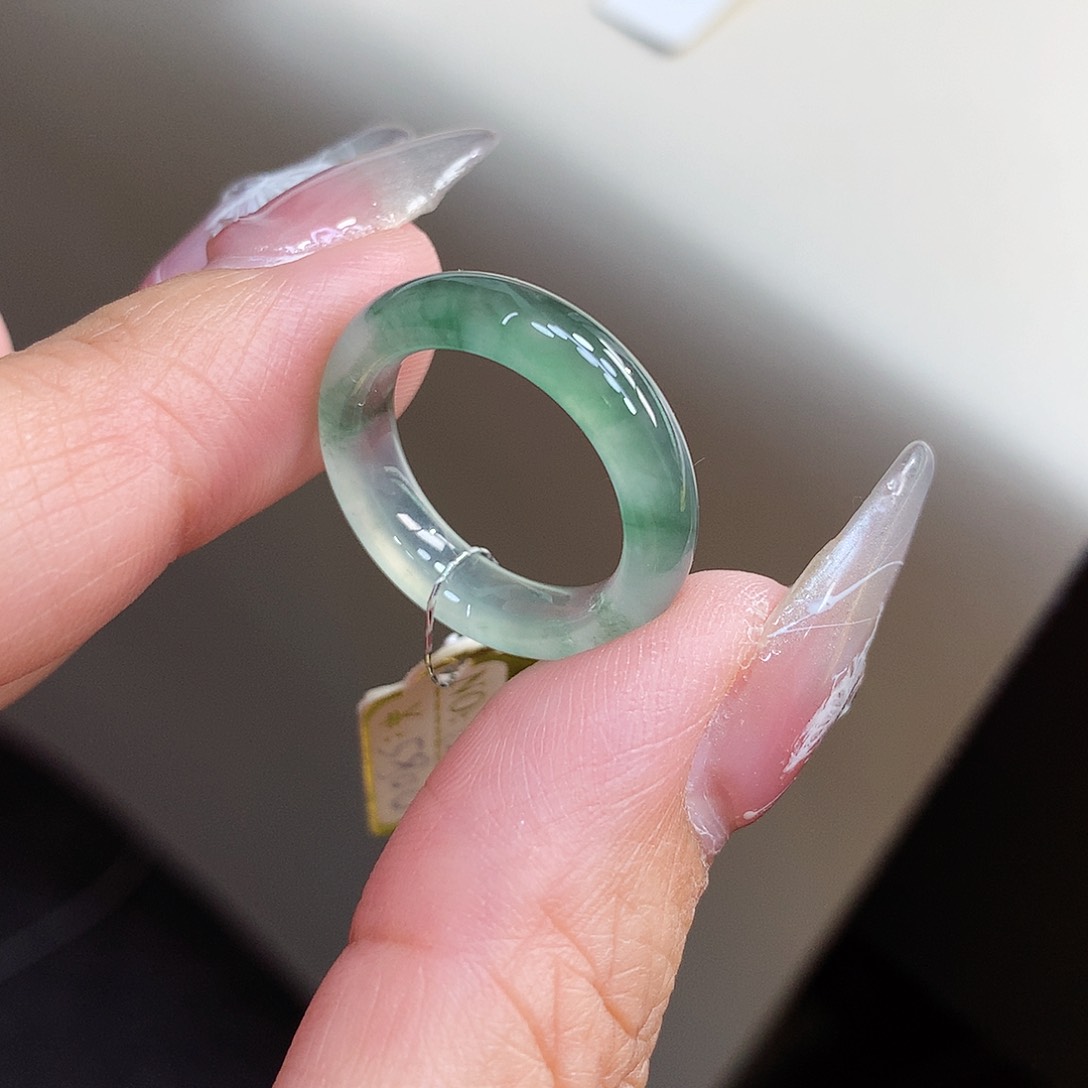翡翠戒指未镶嵌12号