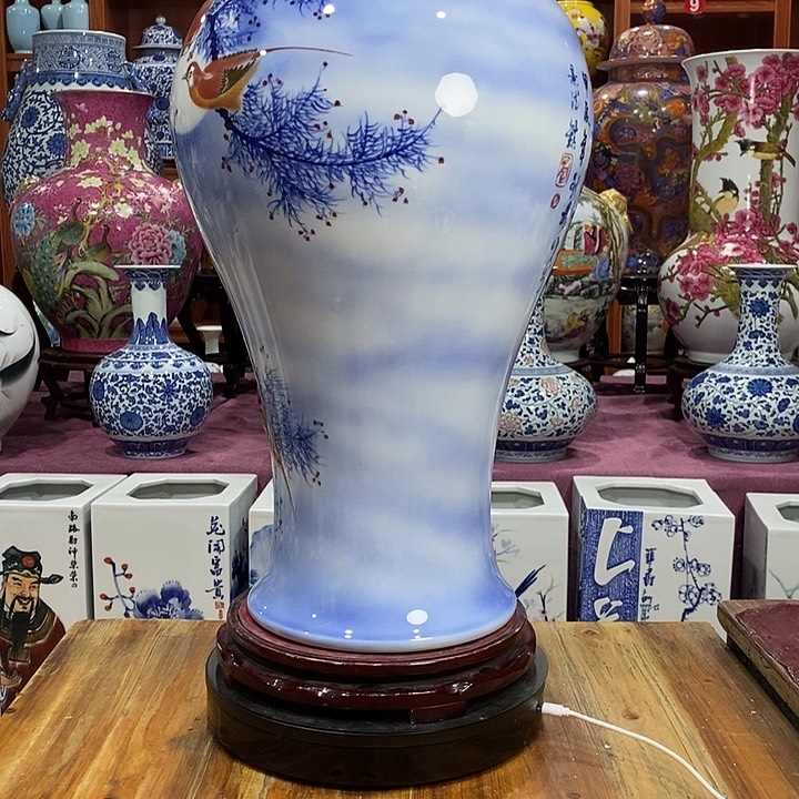 景德镇陶瓷花瓶摆件H****生