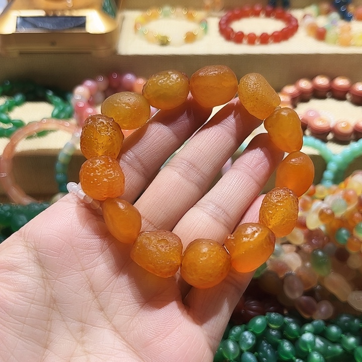 玛瑙/玉髓未镶嵌手链