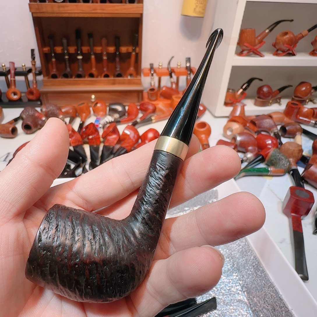 J***g石楠木工艺品烟斗