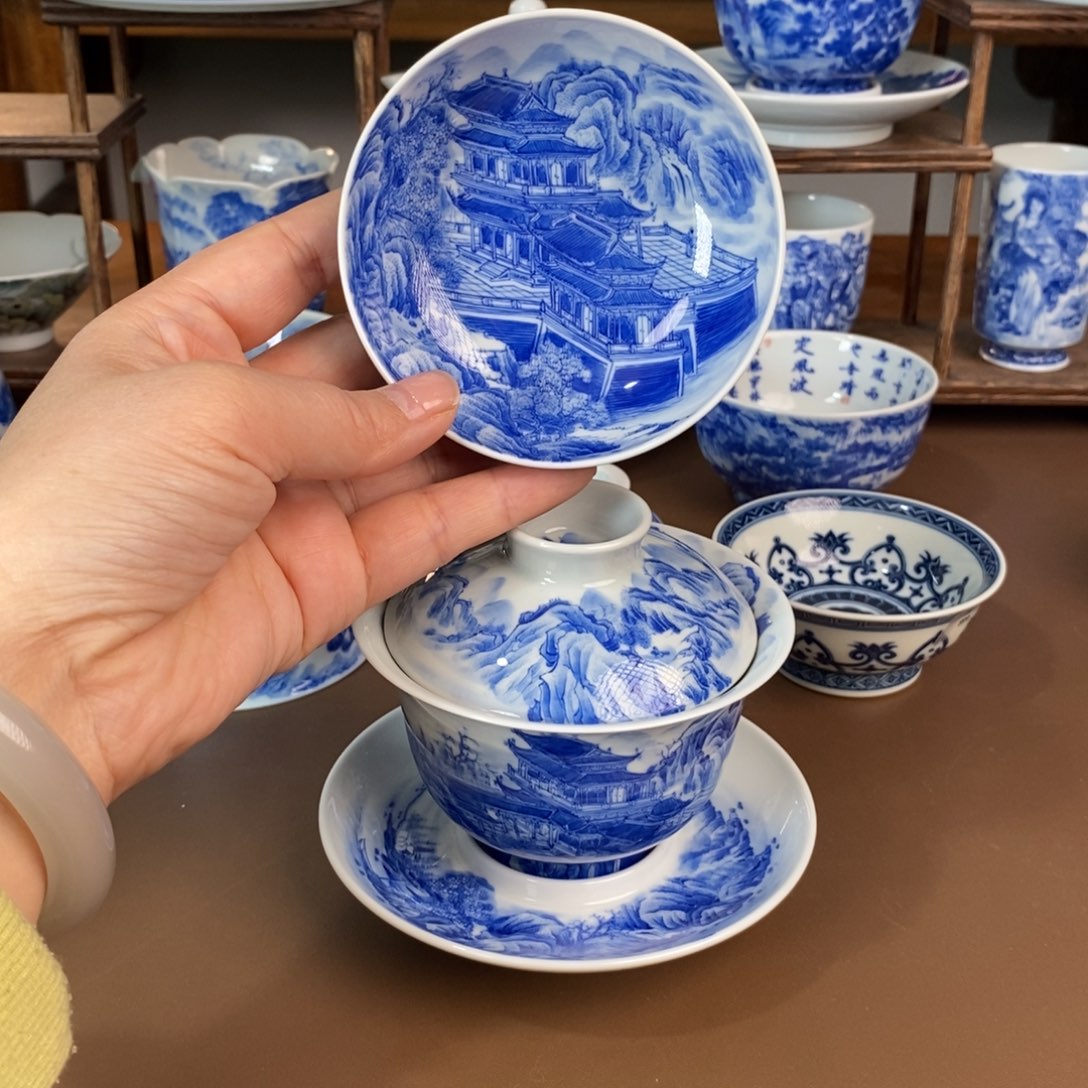 景德镇陶瓷手工手绘