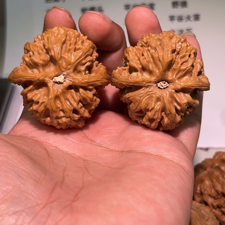 晓***升把件文玩核桃42苹果