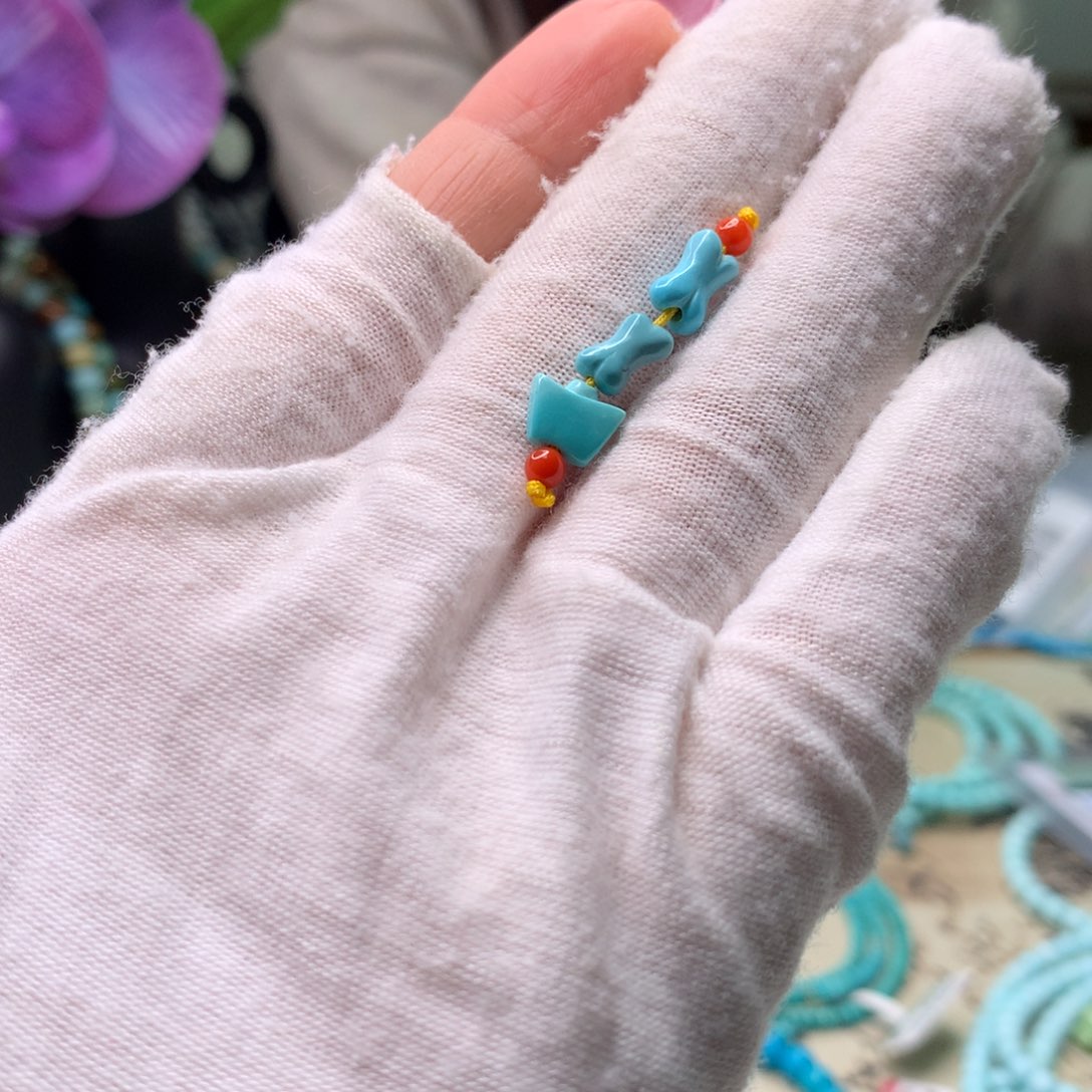 绿松石未镶嵌配饰