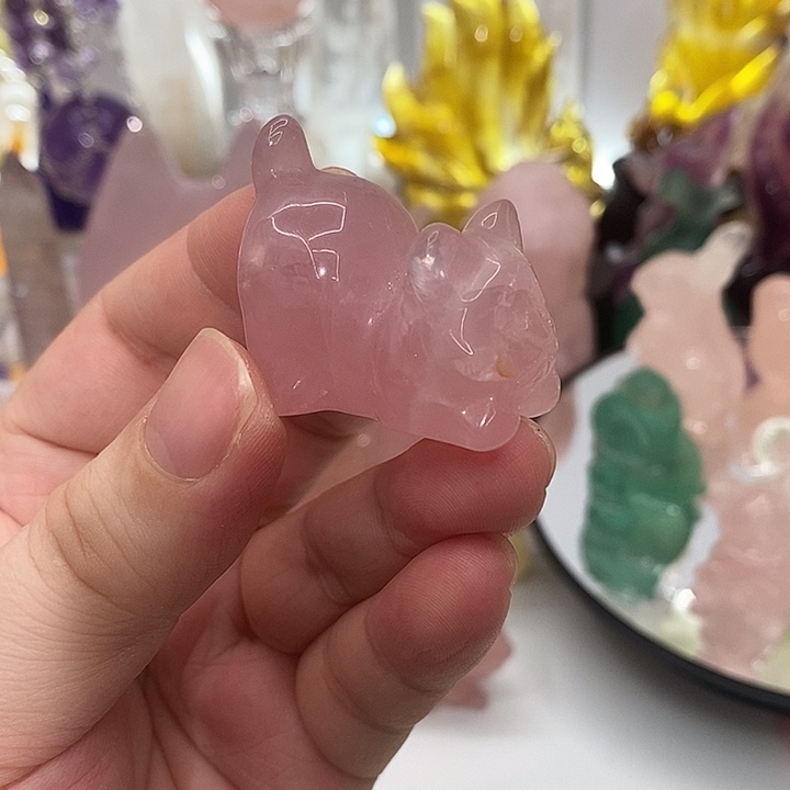 未镶嵌水晶摆件水晶有瑕