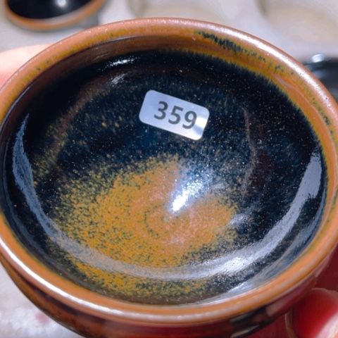 茶盏原矿原釉柴烧建盏