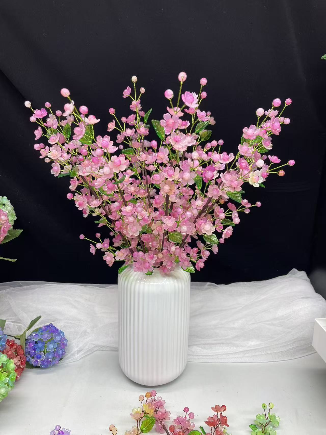 【宠1把尺子】幸福 樱花 （高桌摆）  DIY材料包