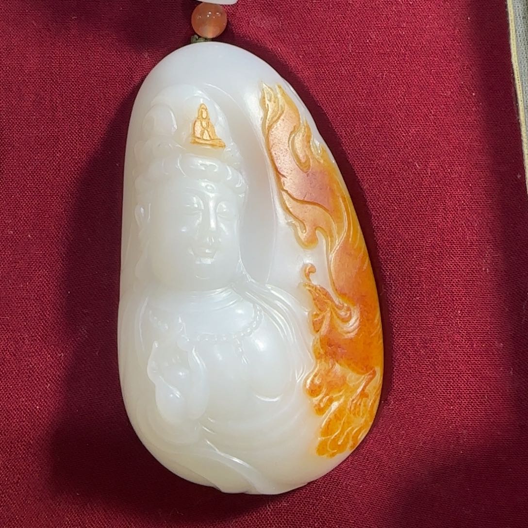 和田玉挂件未镶嵌