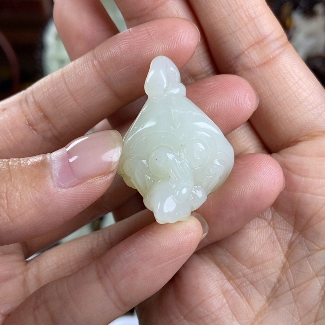 和田玉挂件未镶嵌