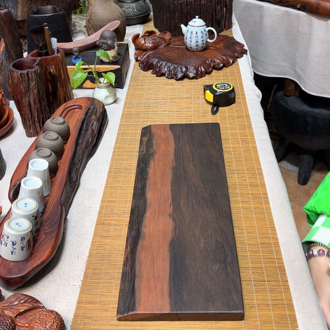 大叶紫檀干泡茶盘