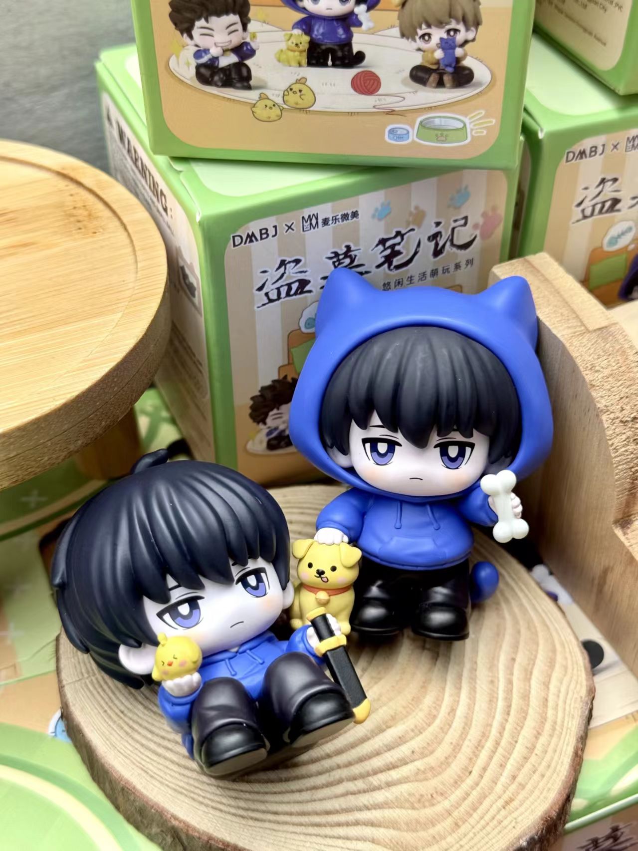 DMBJ【小貂代拆】盗墓笔记麦乐微美第四弹休闲萌玩系列盲盒