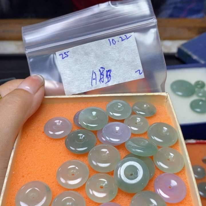 阿***军定制翡翠未镶嵌不退