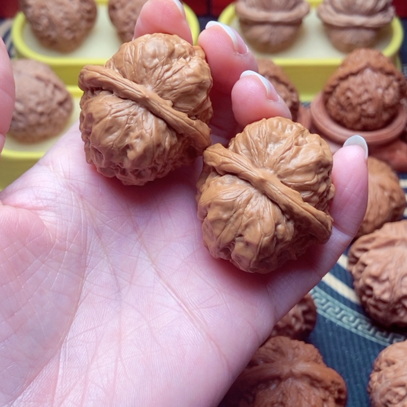 【闪购商品】文玩核桃把件蛙蛙