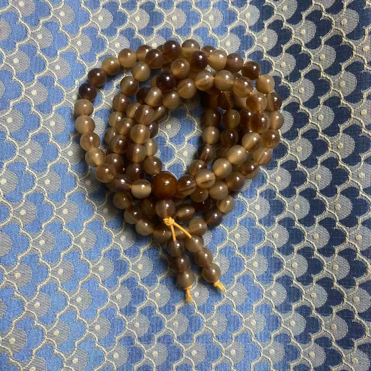 金肉色透光多圈手串瑶轩堂精选高端SC391