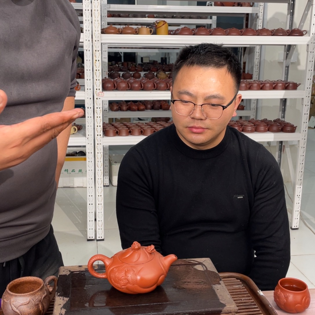 紫泥茶壶紫砂壶858558585@