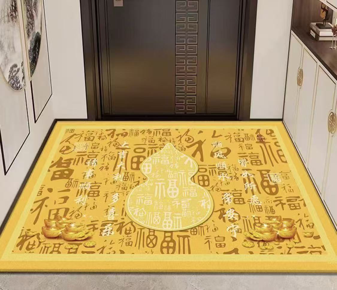 家用奢华大门口入户门口卧室耐磨耐用地毯地垫可裁剪吸水玄关