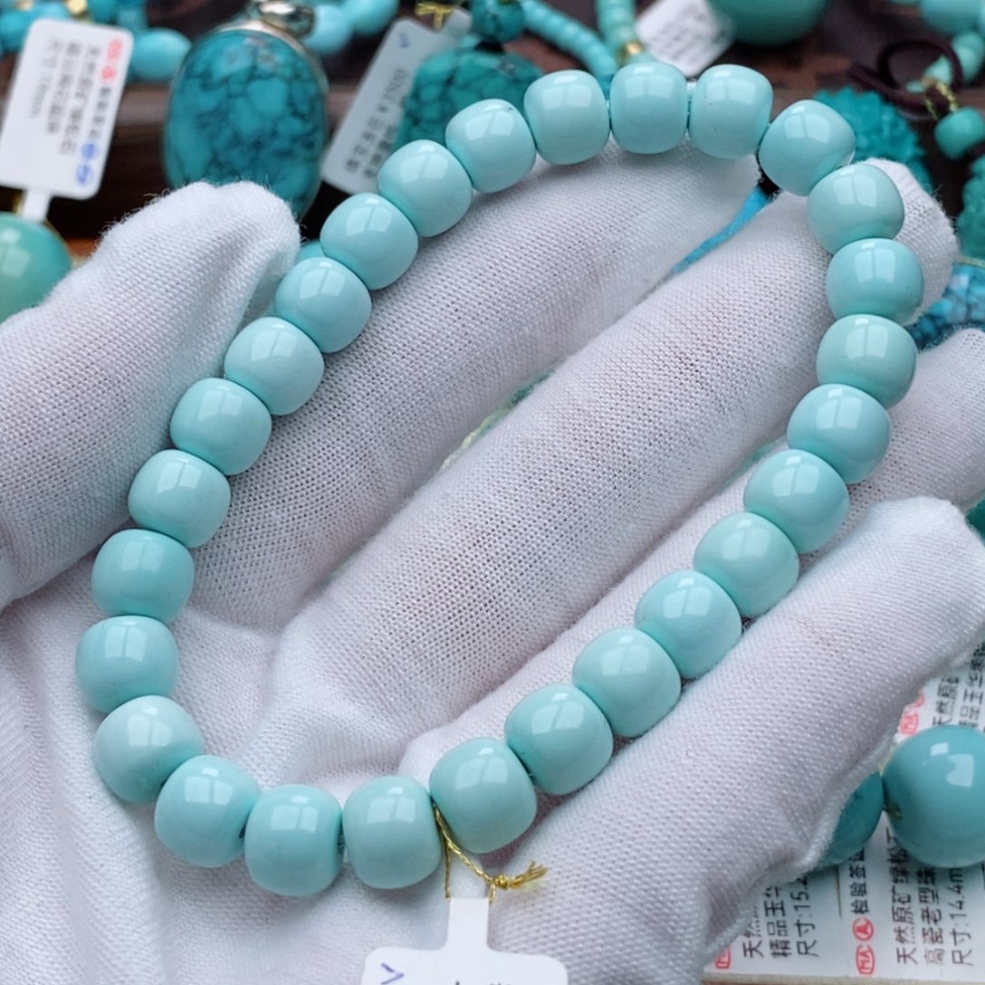 未镶嵌绿松石珠宝奇石3****皇