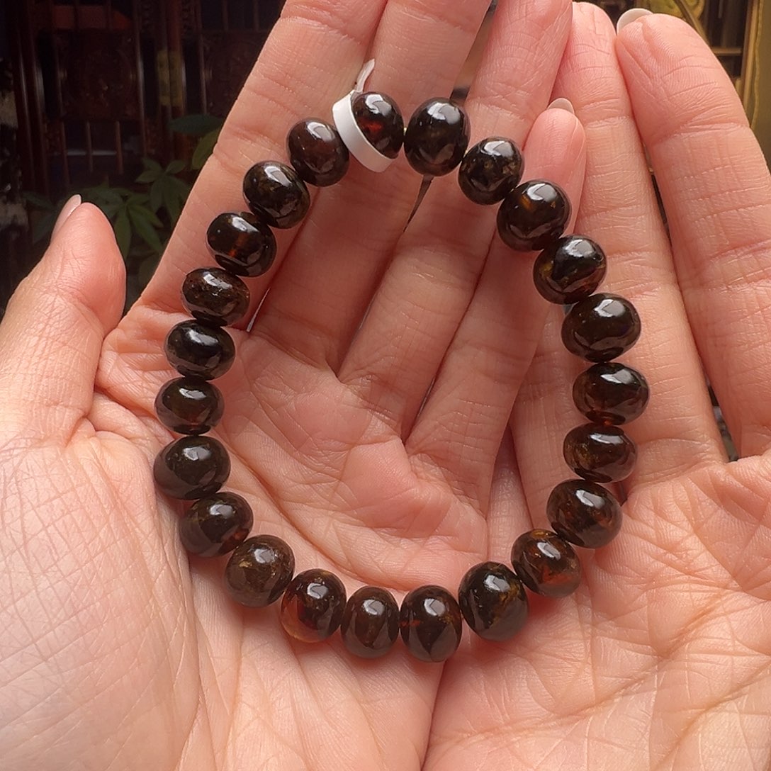 正***辉琥珀未镶嵌裸石抚顺琥珀10408-6十