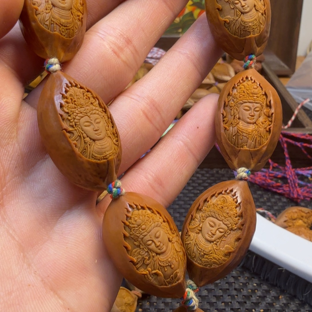 橄榄核手串/手链最美观音