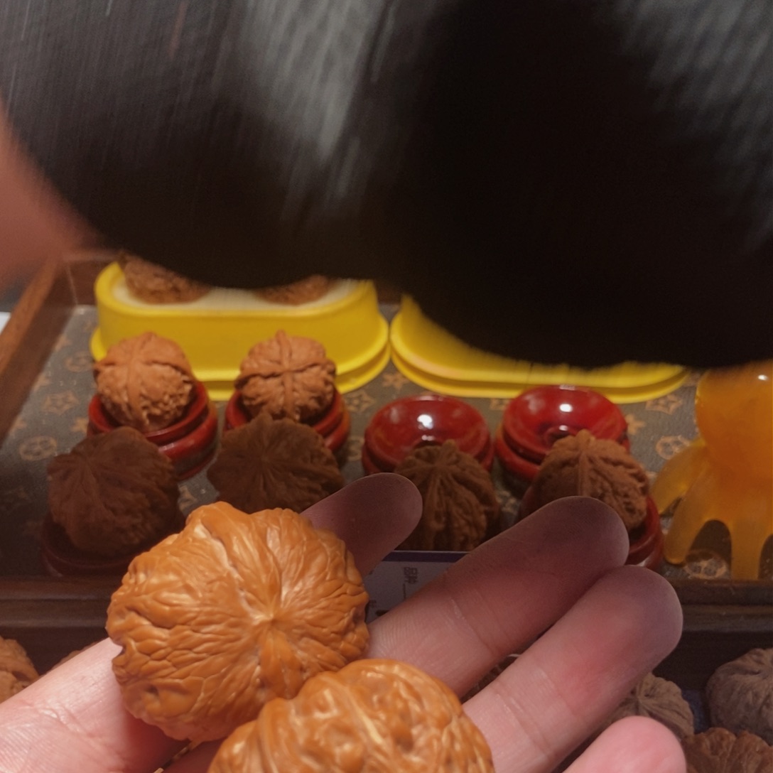 吊坠文玩核桃算***弟元宝