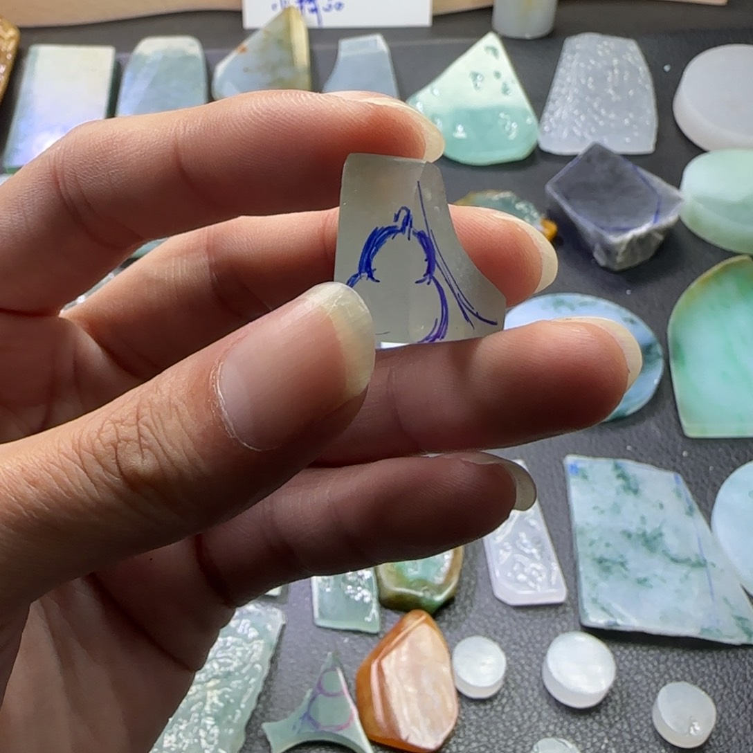 定制翡翠未镶嵌冰葫芦