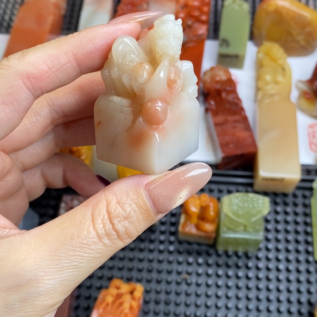 S***柳印石青田石定制360定制