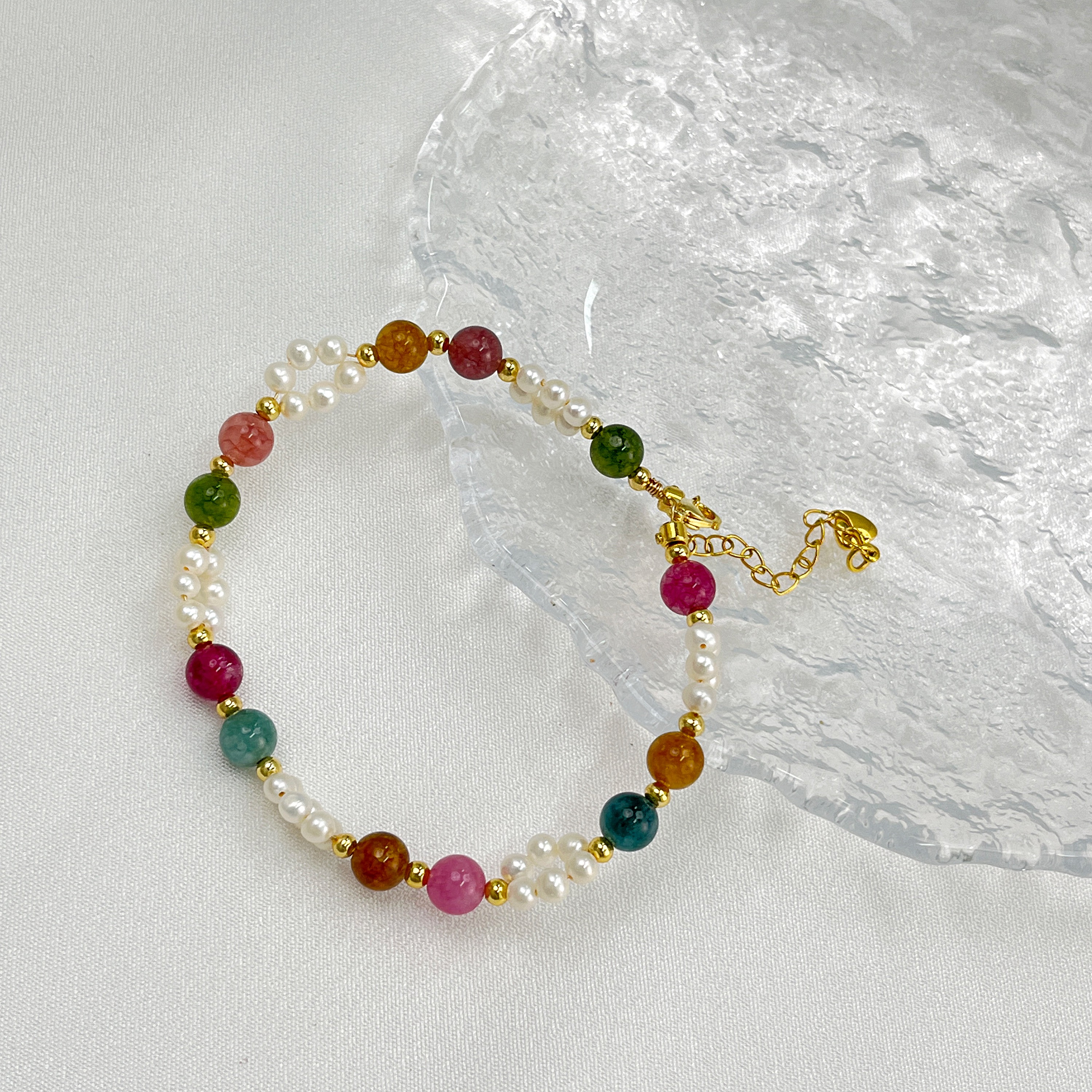 天然淡水珍珠手链   SL4091