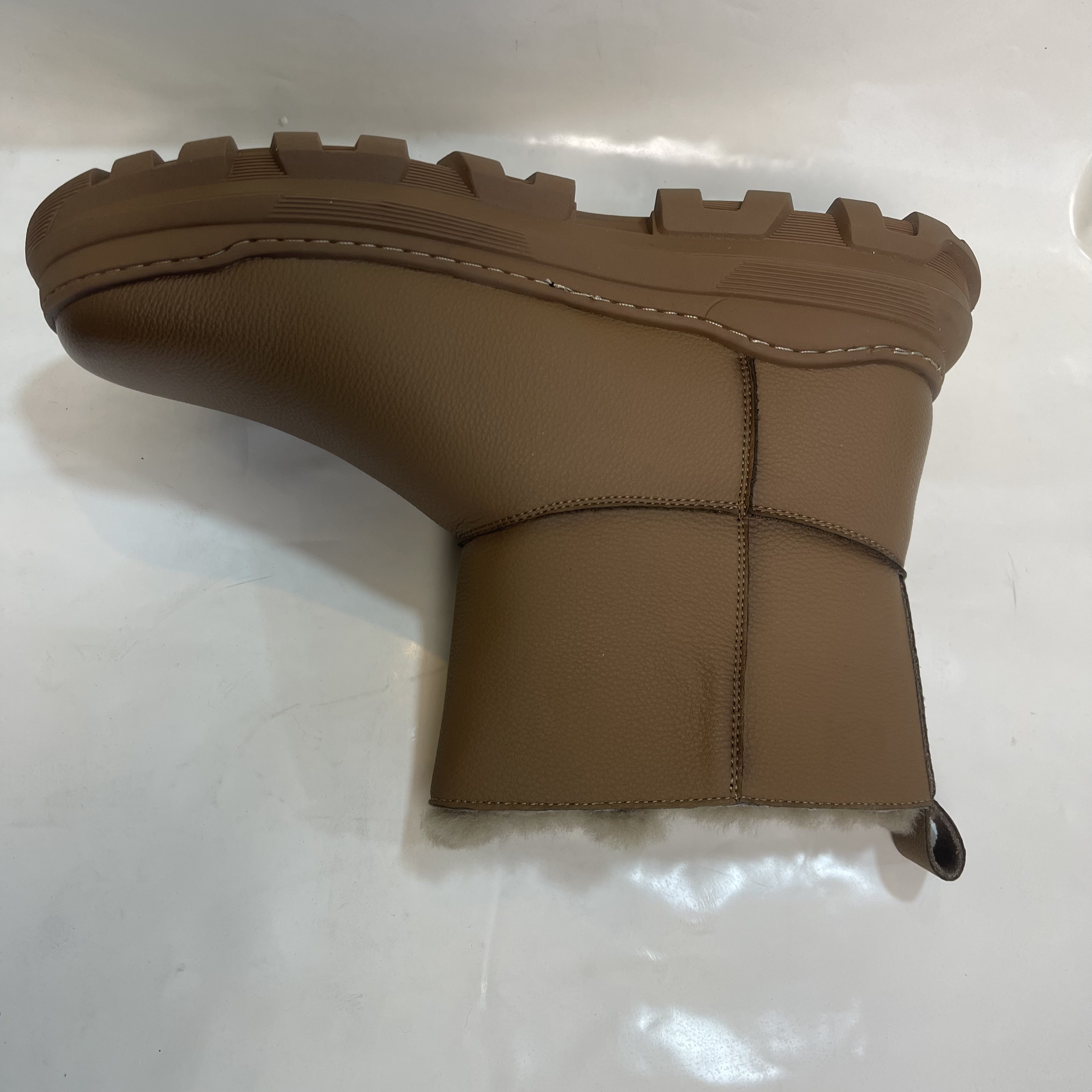 新疆小代皮鞋男士雪地靴7726-7