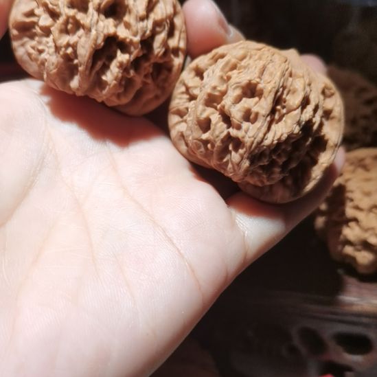 猴头核桃吊坠43.5狮虎兽