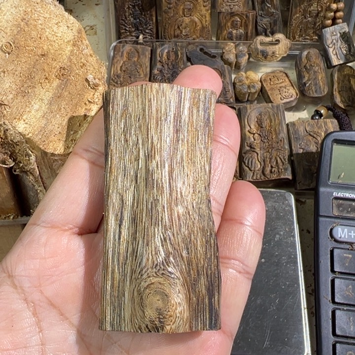 沉香吊坠白棋楠沉香吊坠15克