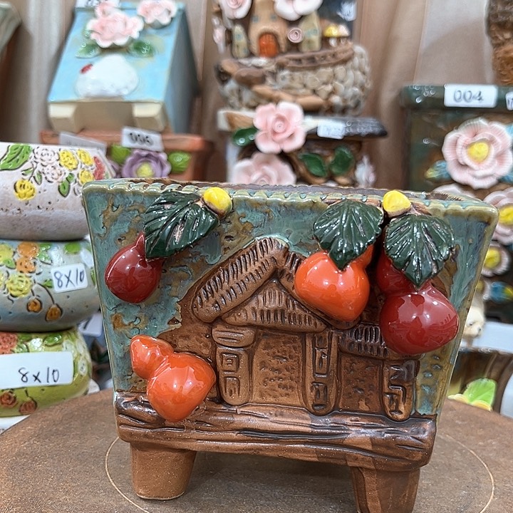 红陶粗陶多肉花盆