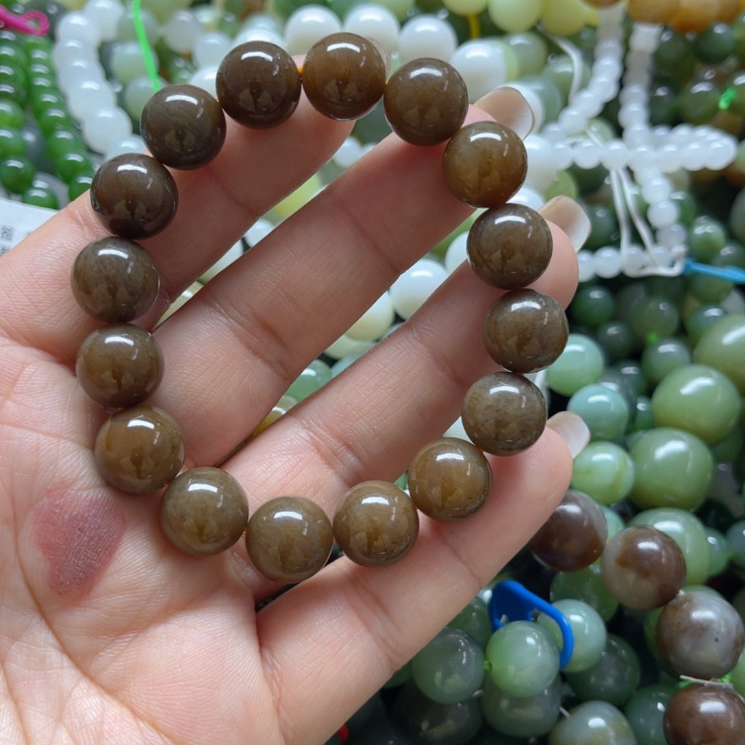 和田玉手链未镶嵌