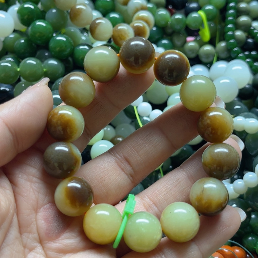 和田玉手链未镶嵌