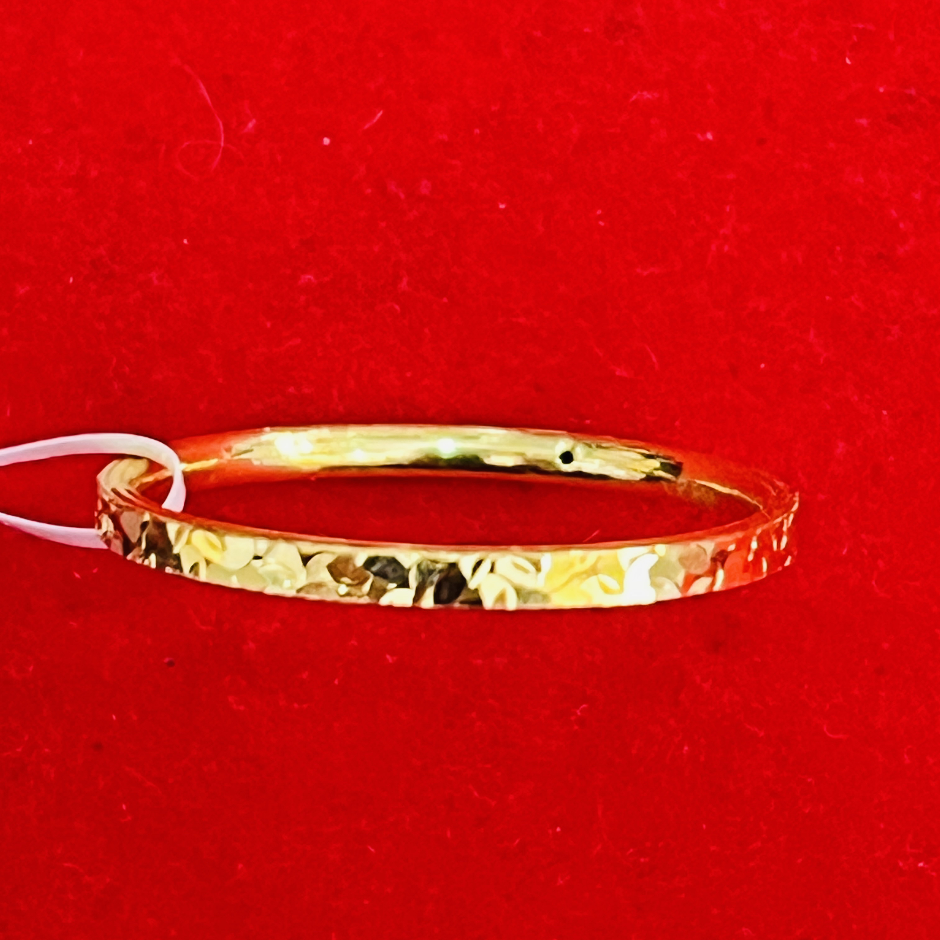 【夏夏专享】足金999饰品 碎冰冰戒指 1.21 GP 12圈口