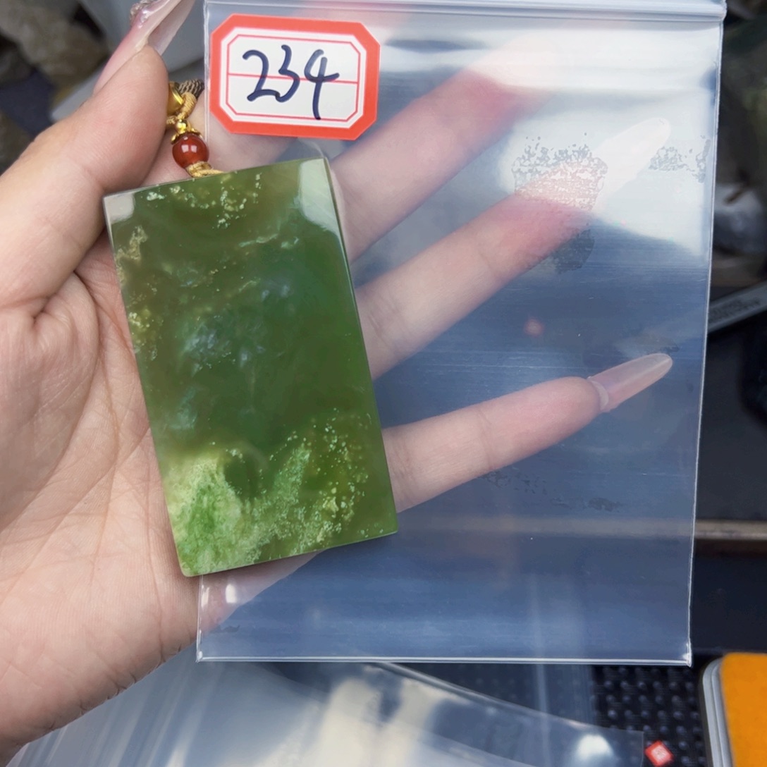 和田玉珠宝半成品未镶嵌