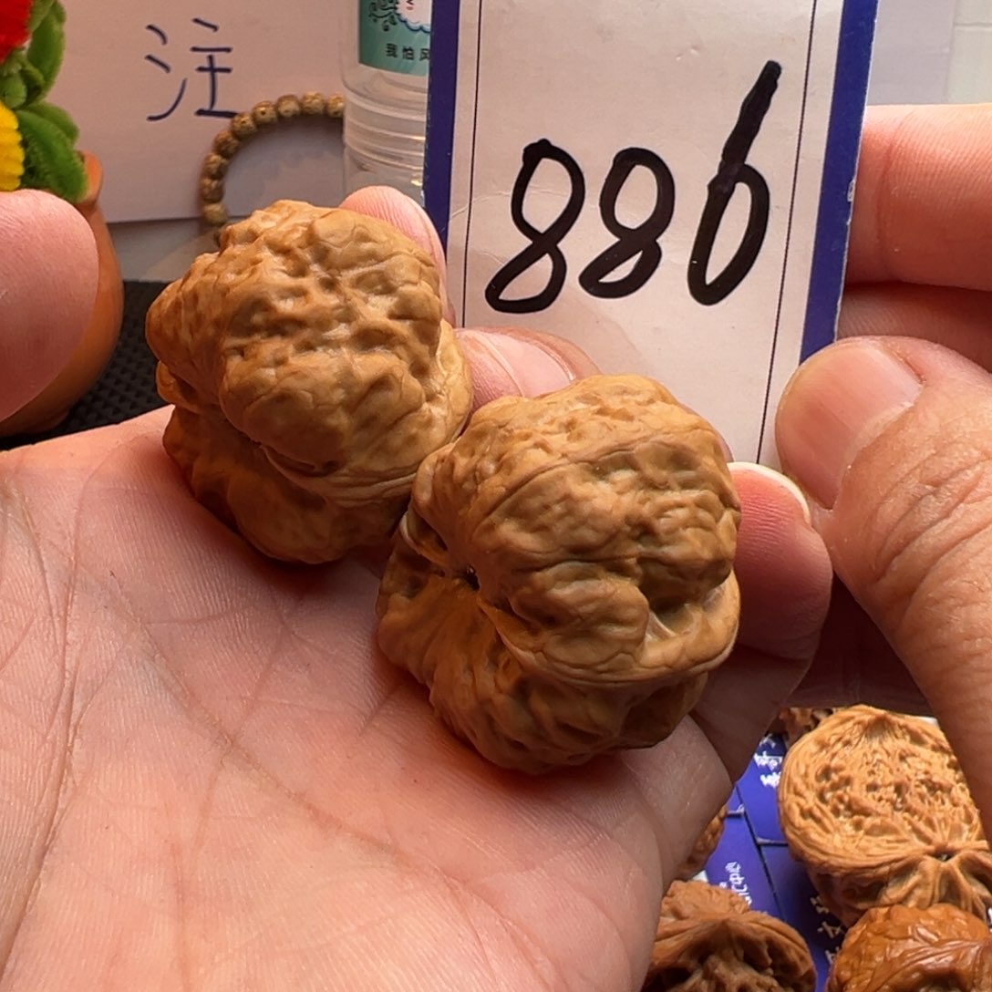 文玩核桃把件全品古蟾35尺寸886号