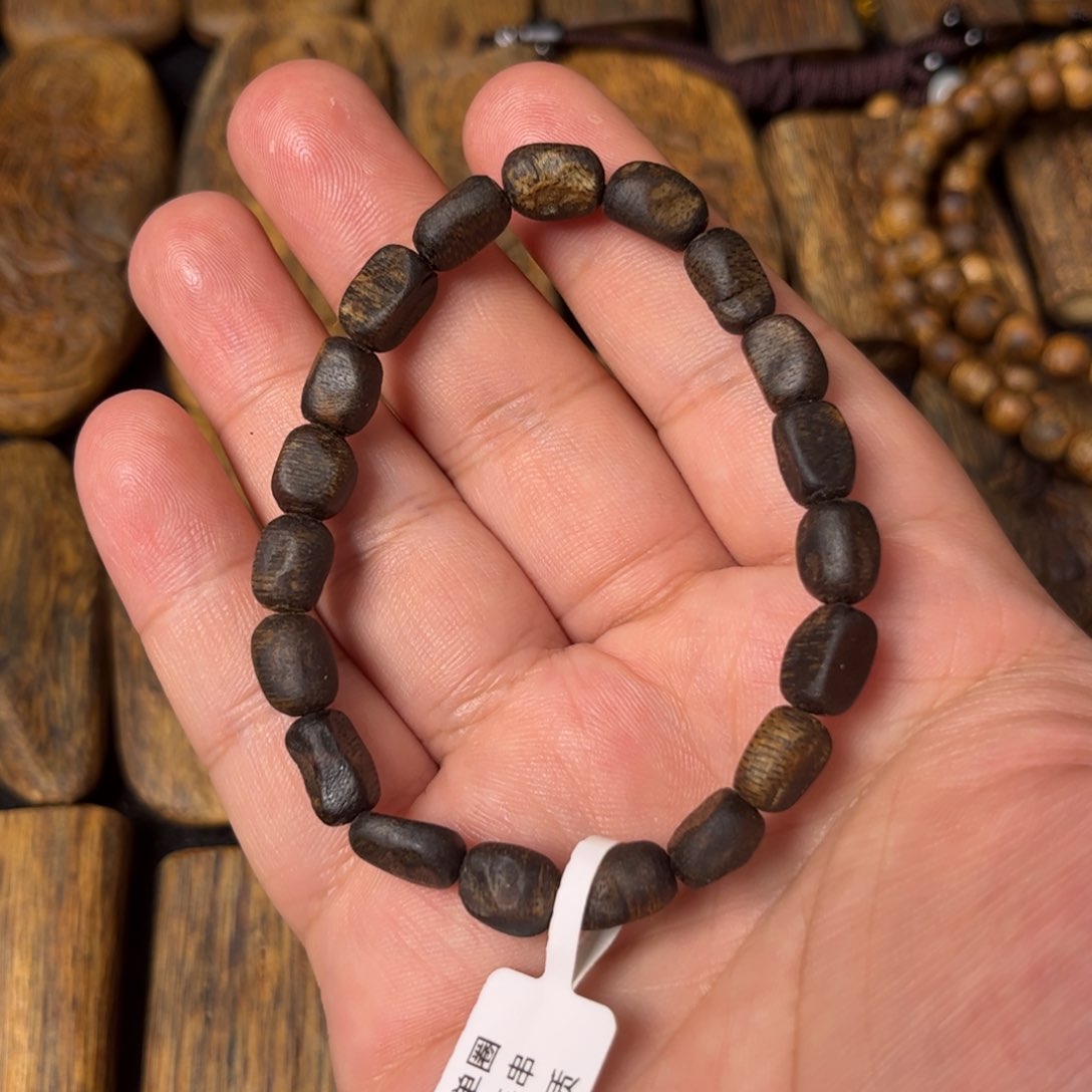 沉香手串奇楠沉香沉水留疤单圈手串一条（福利）