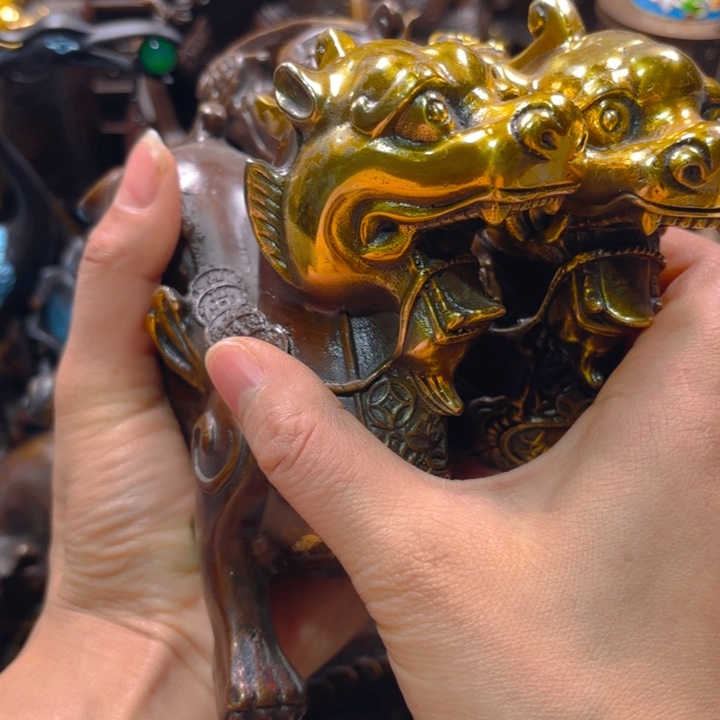 铜器摆件收收藏藏